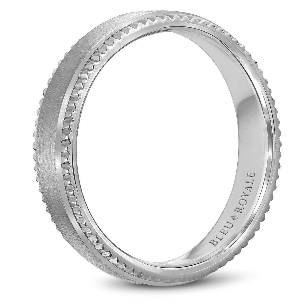 Bleu Royale Legacy Wedding Band 4.00mm Platinum