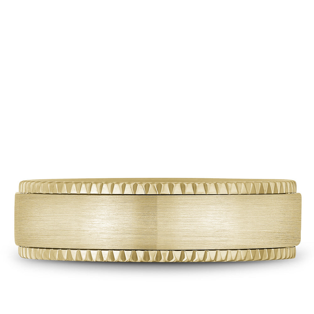 Bleu Royale Legacy Wedding Band 6.00mm Yellow 18k Gold