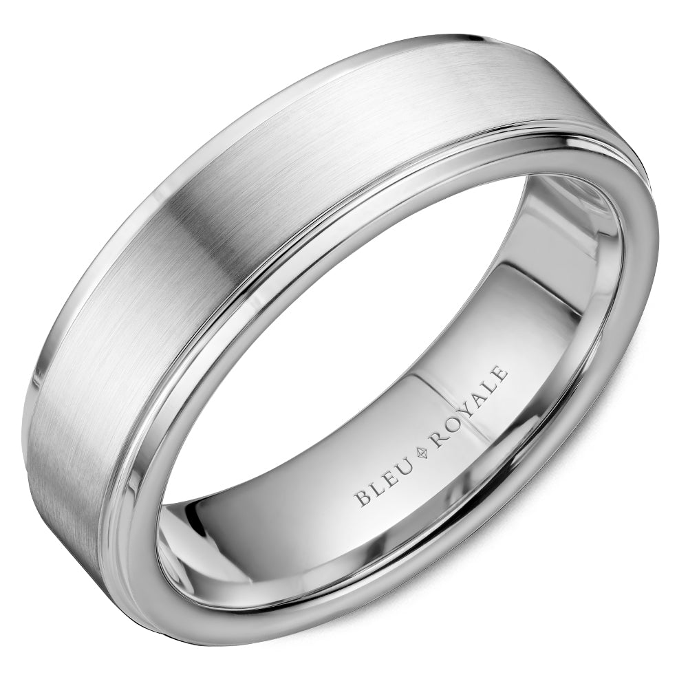Bleu Royale Legacy Wedding Band 6.50mm Platinum