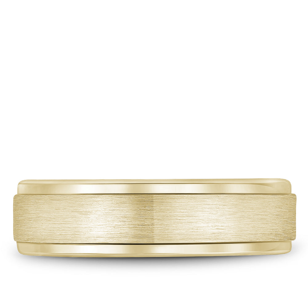 Bleu Royale Legacy Wedding Band 6.50mm Yellow 18k Gold
