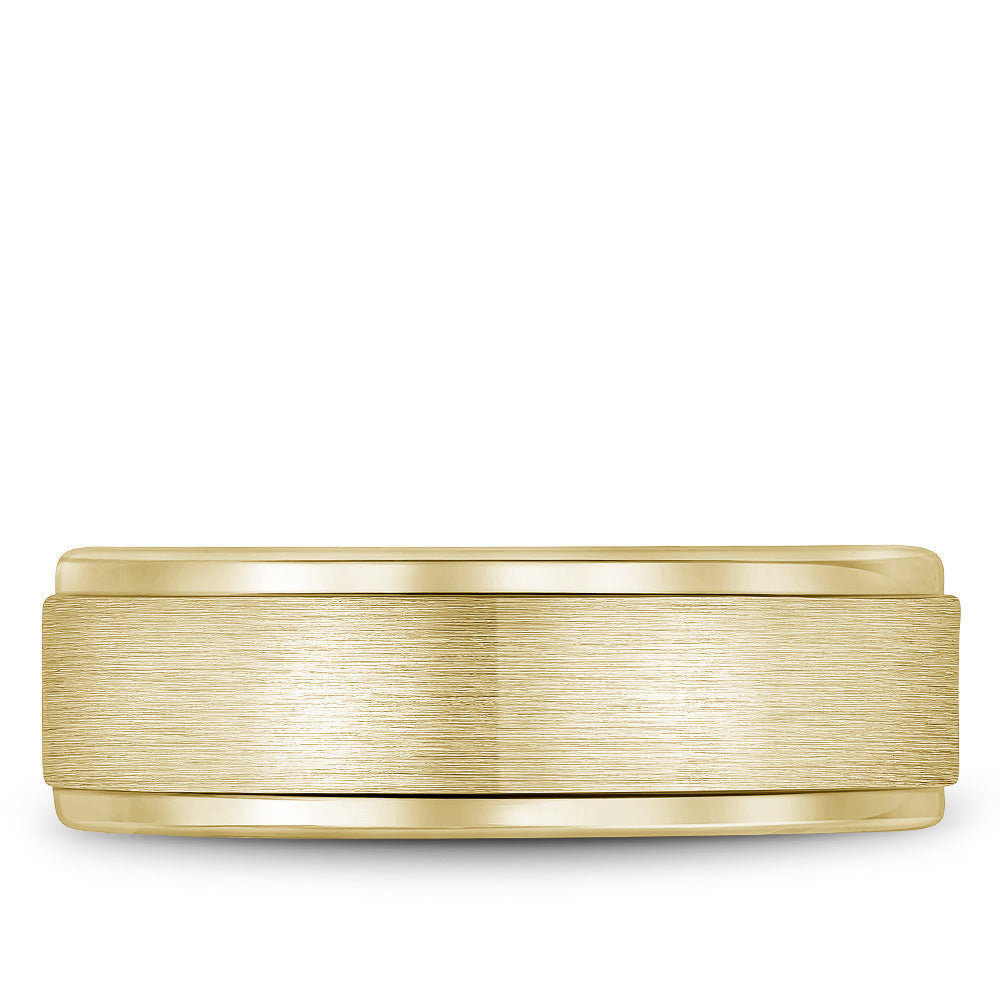 Bleu Royale Legacy Wedding Band 7.50mm Yellow 14k Gold