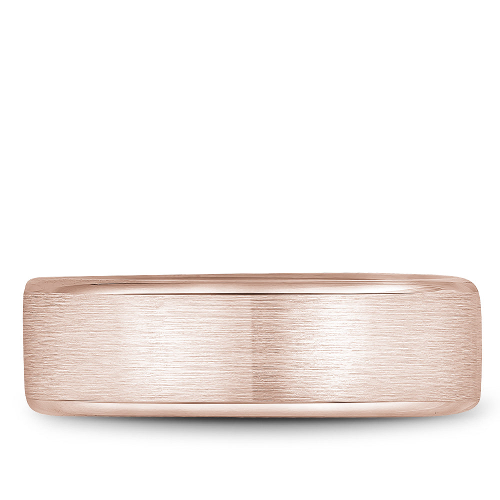 Bleu Royale Legacy Wedding Band 7.50mm Rose 18k Gold