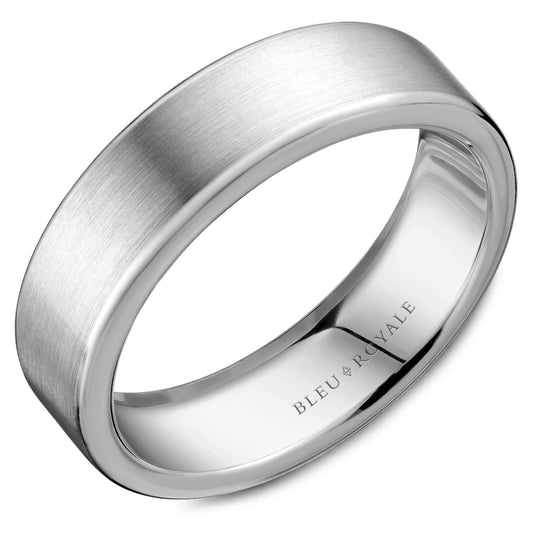 Bleu Royale Legacy Wedding Band 6.50mm Platinum
