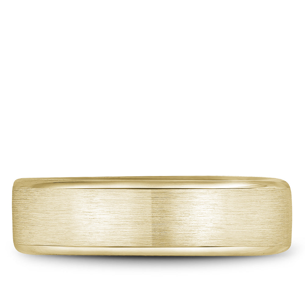 Bleu Royale Legacy Wedding Band 6.50mm Yellow 14k Gold