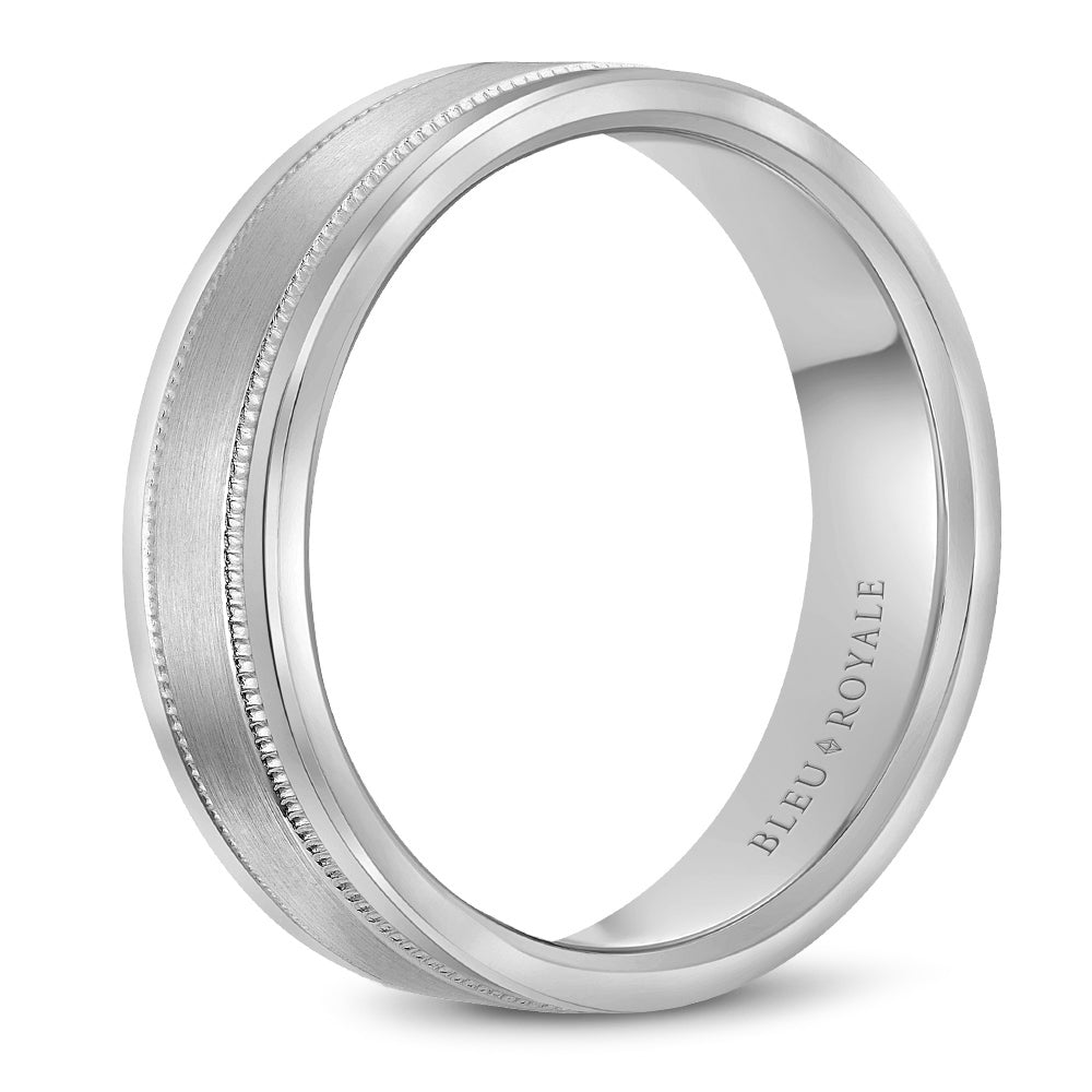 Bleu Royale Legacy Wedding Band 6.00mm Platinum
