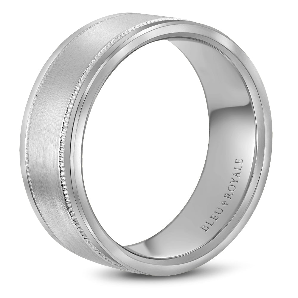Bleu Royale Legacy Wedding Band 8.50mm Platinum