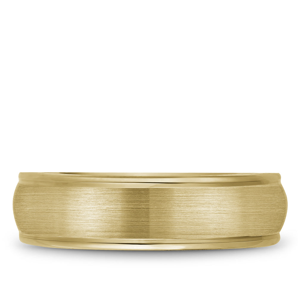 Bleu Royale Legacy Wedding Band 6.50mm Yellow 14k Gold