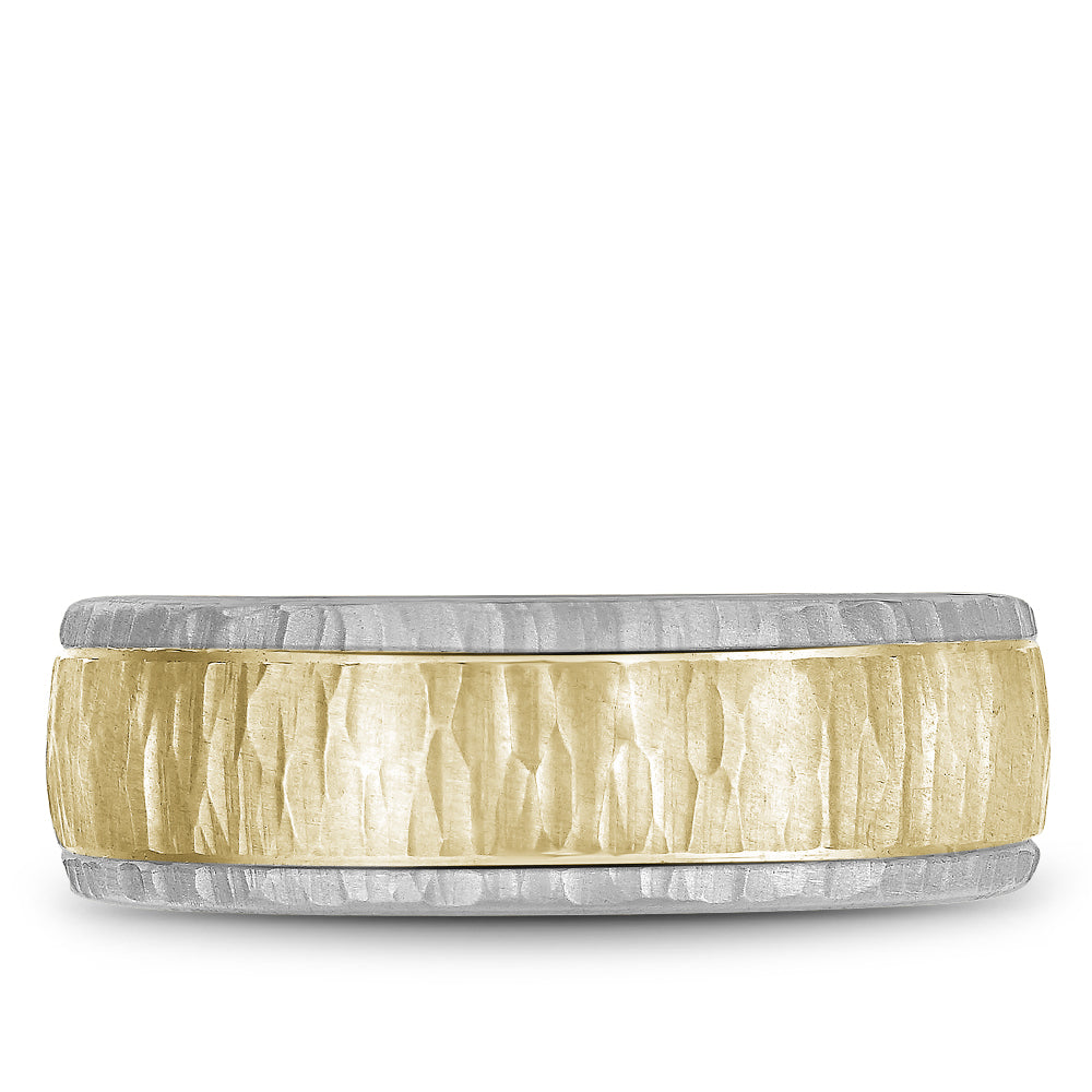 Bleu Royale Legacy Wedding Band 7.50mm Y&W 14k Gold