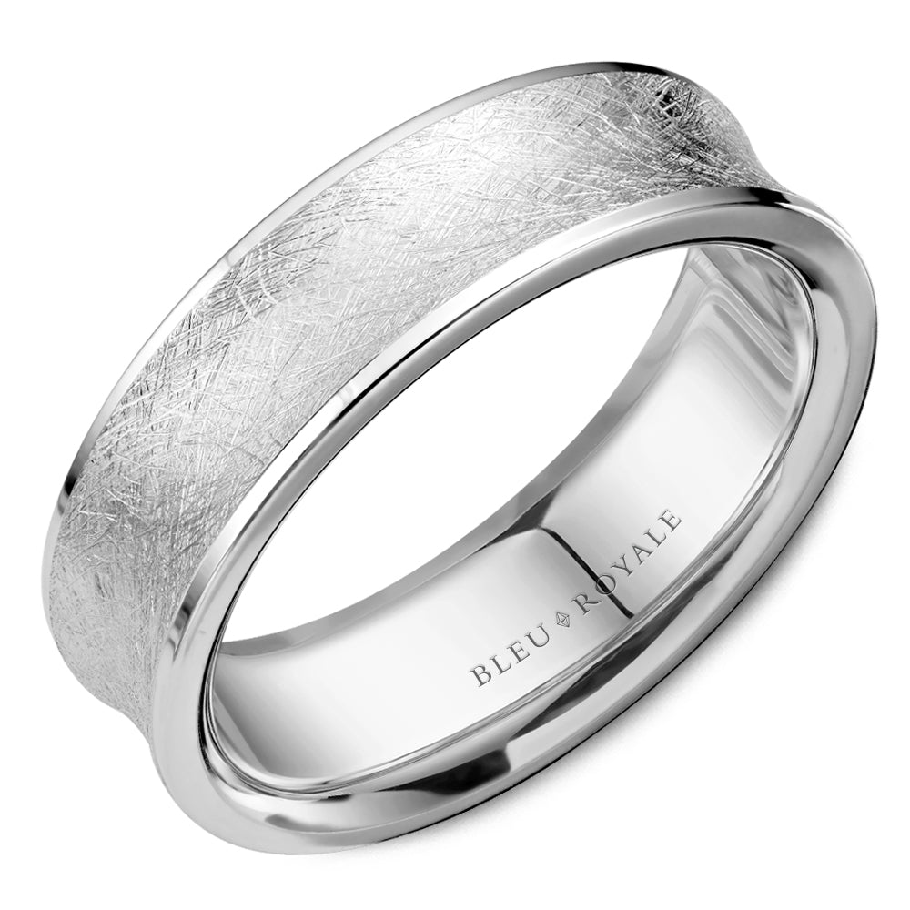 Bleu Royale Legacy Wedding Band 6.00mm Platinum