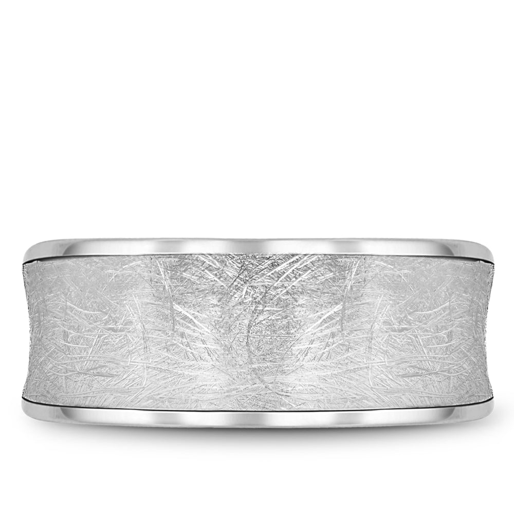 Bleu Royale Legacy Wedding Band 9.50mm White 14k Gold