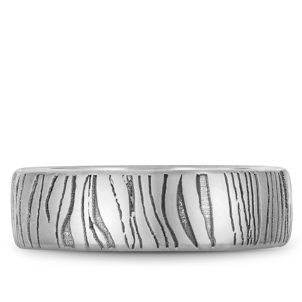 Bleu Royale Distinct Wedding Band 7.00mm White 18k Gold