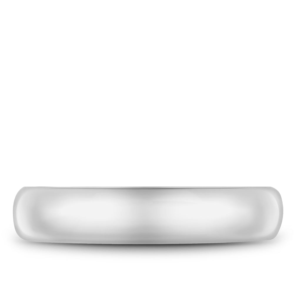 Bleu Royale Legacy Wedding Band 5.00mm White and Yellow 18k Gold