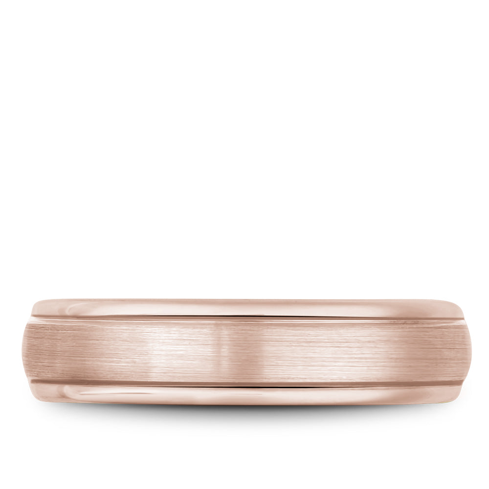 Bleu Royale Legacy Wedding Band 5.50mm Rose 14k Gold