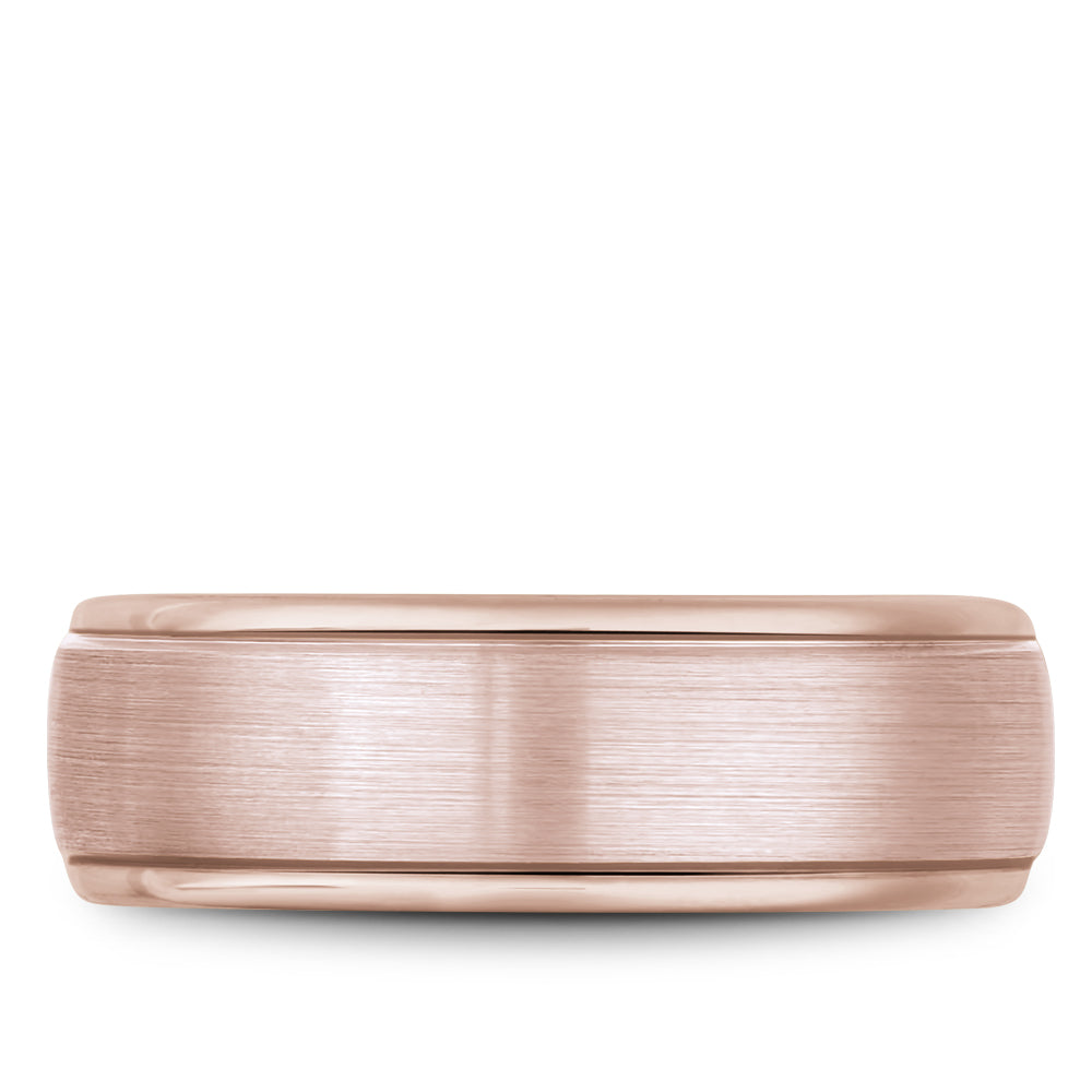 Bleu Royale Legacy Wedding Band 7.50mm Rose 18k Gold
