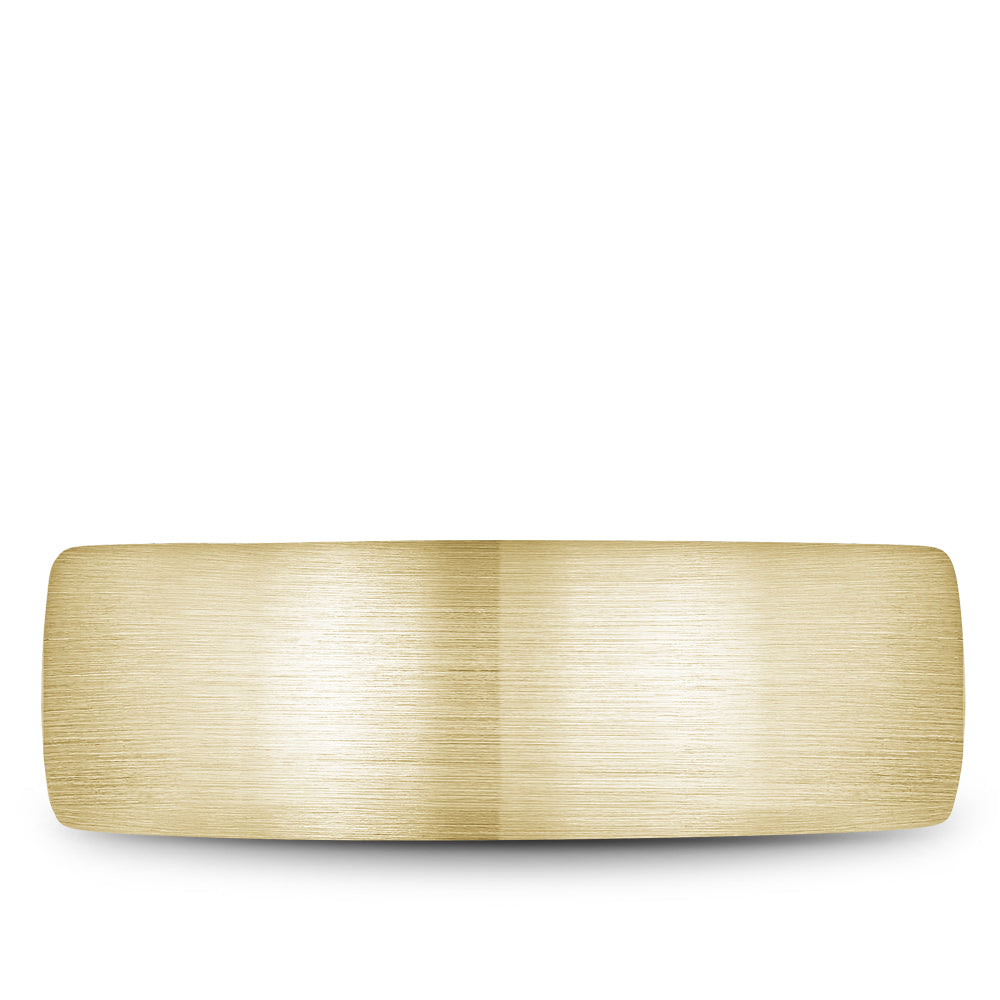 Bleu Royale Legacy Wedding Band 7.50mm Yellow 18k Gold