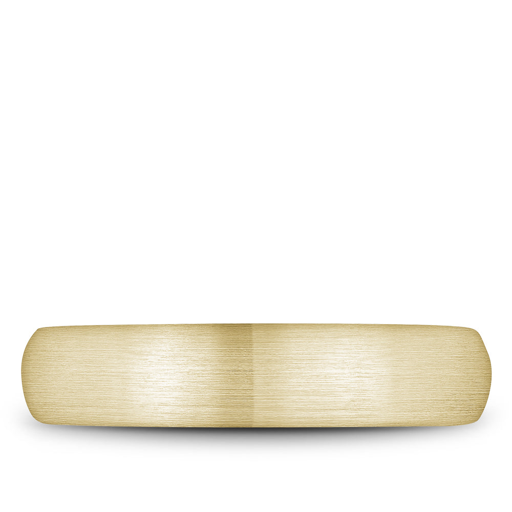 Bleu Royale Distinct Wedding Band 5.00mm Yellow 14k Gold