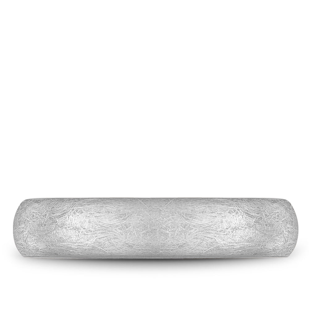 Bleu Royale Distinct Wedding Band 5.00mm White 18k Gold