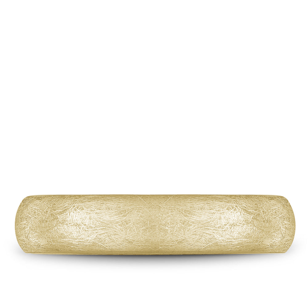 Bleu Royale Distinct Wedding Band 5.00mm Yellow 18k Gold