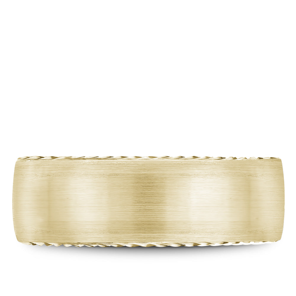 Bleu Royale Legacy Wedding Band 8.00mm Yellow 14k Gold