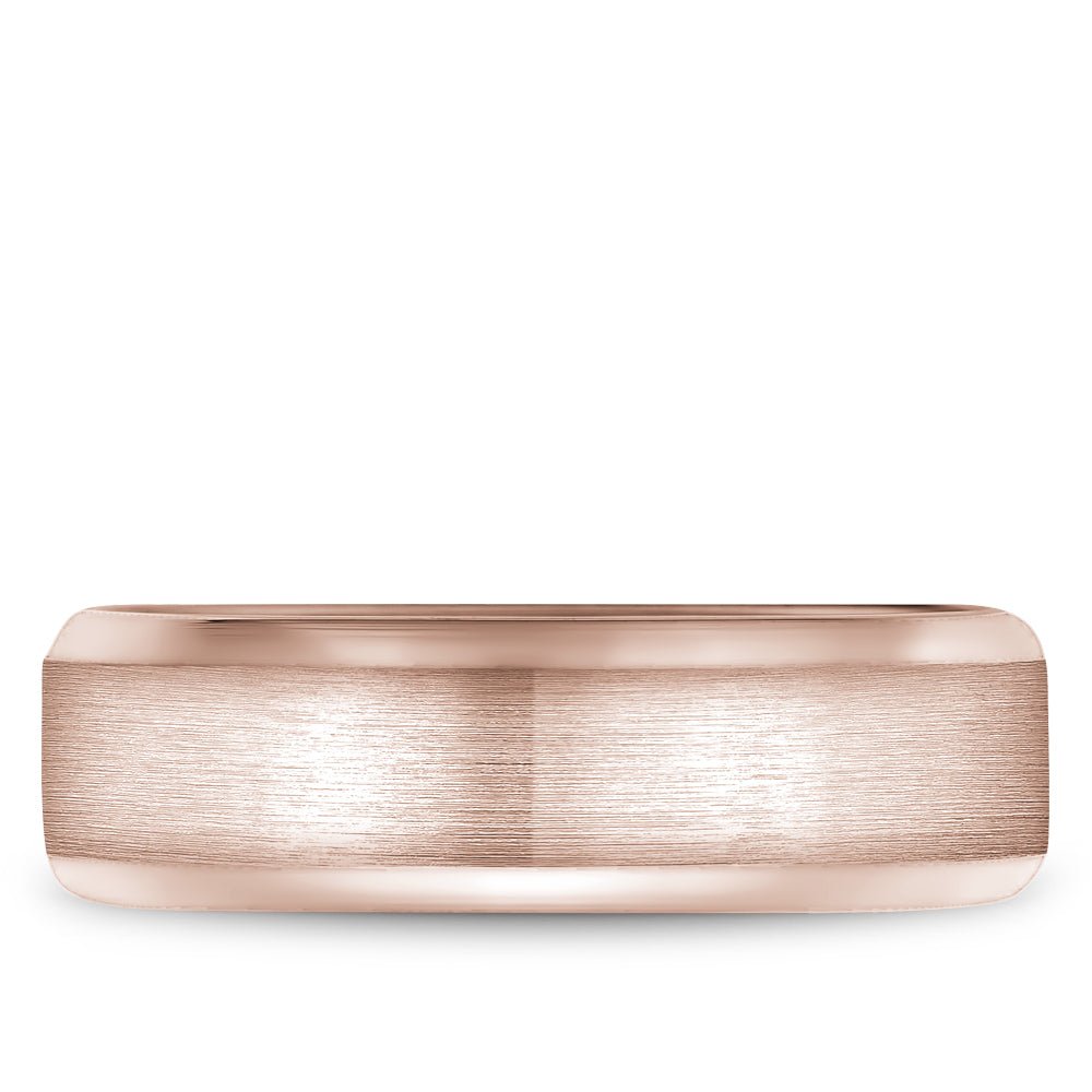 Bleu Royale Legacy Wedding Band 7.00mm Rose 18k Gold