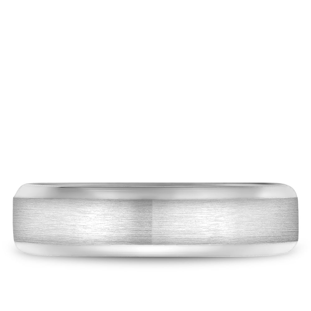 Bleu Royale Legacy Wedding Band 6.00mm White 14k Gold