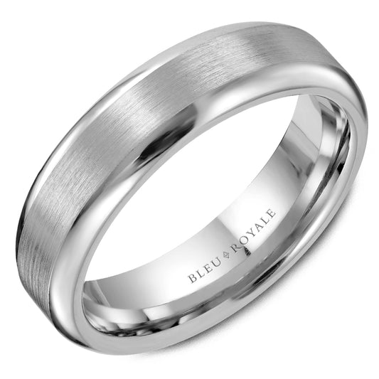 Bleu Royale Legacy Wedding Band 6.00mm Platinum