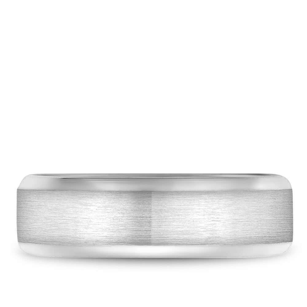 Bleu Royale Legacy Wedding Band 7.00mm White 18k Gold