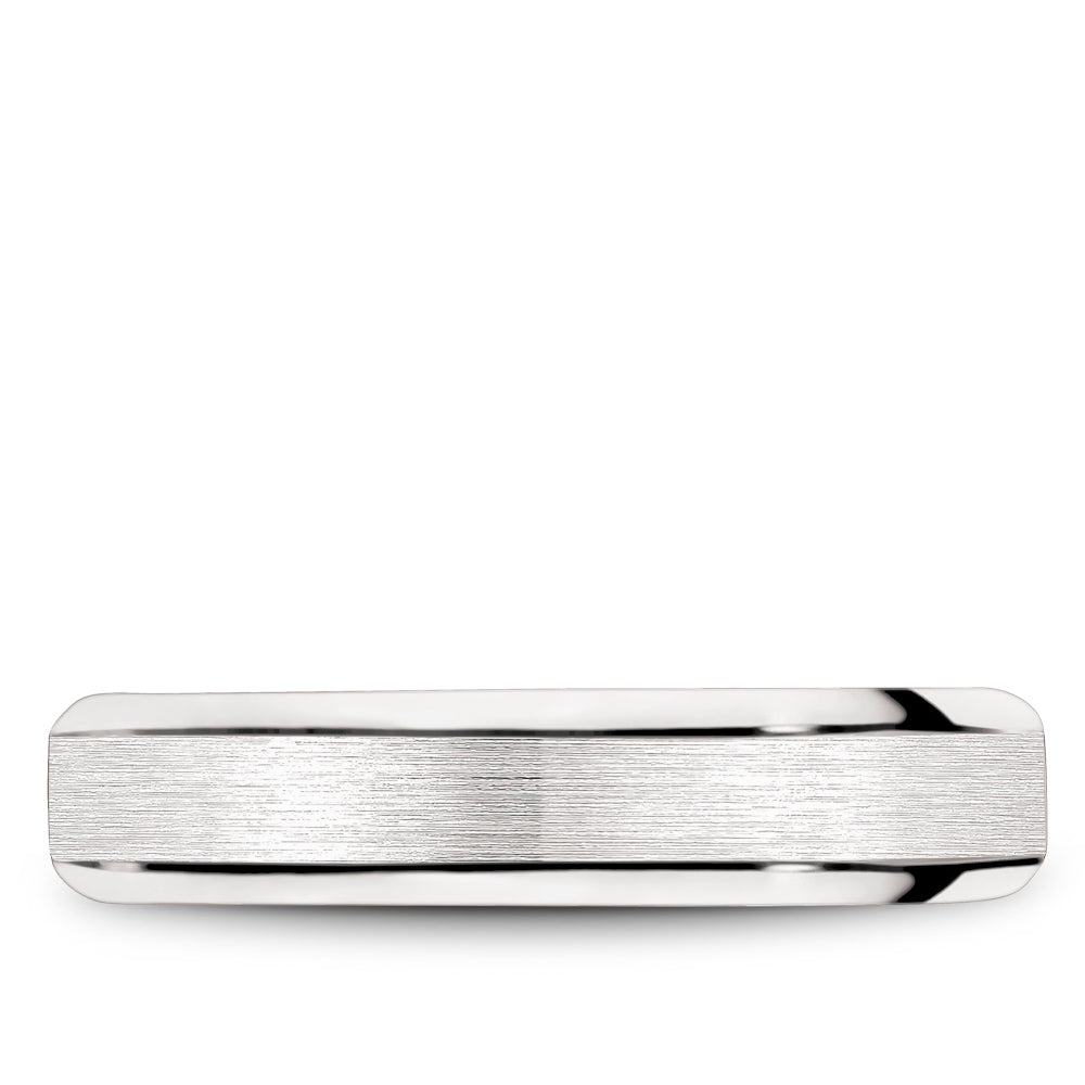 Bleu Royale Legacy Wedding Band 5.00mm White 18k Gold