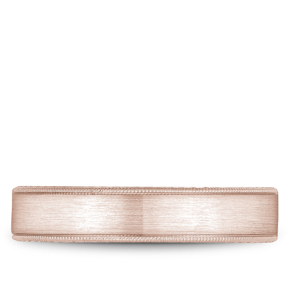 Bleu Royale Legacy Wedding Band 5.00mm Rose 14k Gold