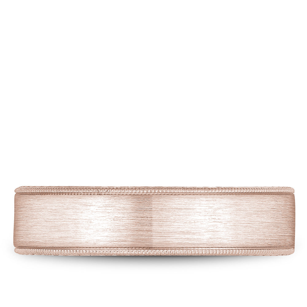 Bleu Royale Legacy Wedding Band 6.00mm Rose 14k Gold