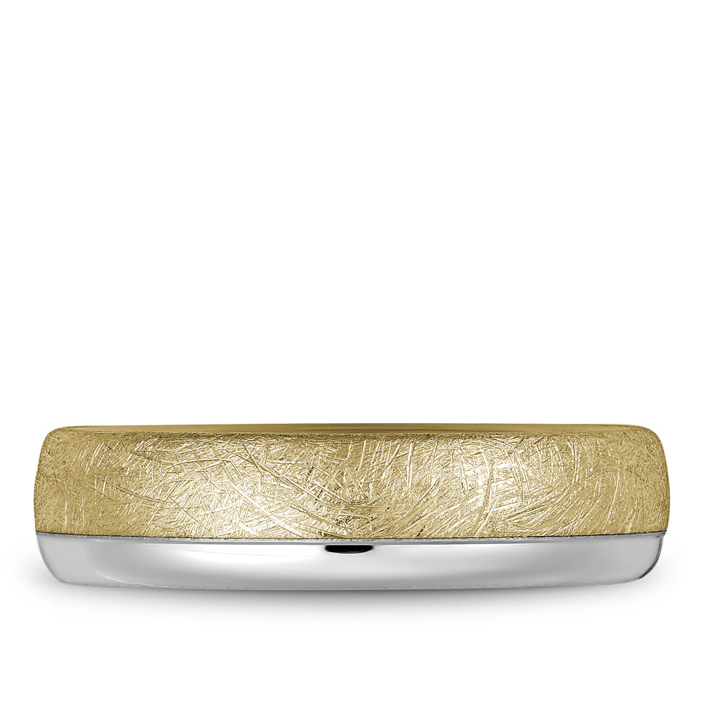 Bleu Royale Legacy Wedding Band 6.00mm Y&W 18k Gold