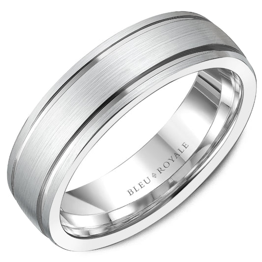 Bleu Royale Legacy Wedding Band 6.50mm Platinum