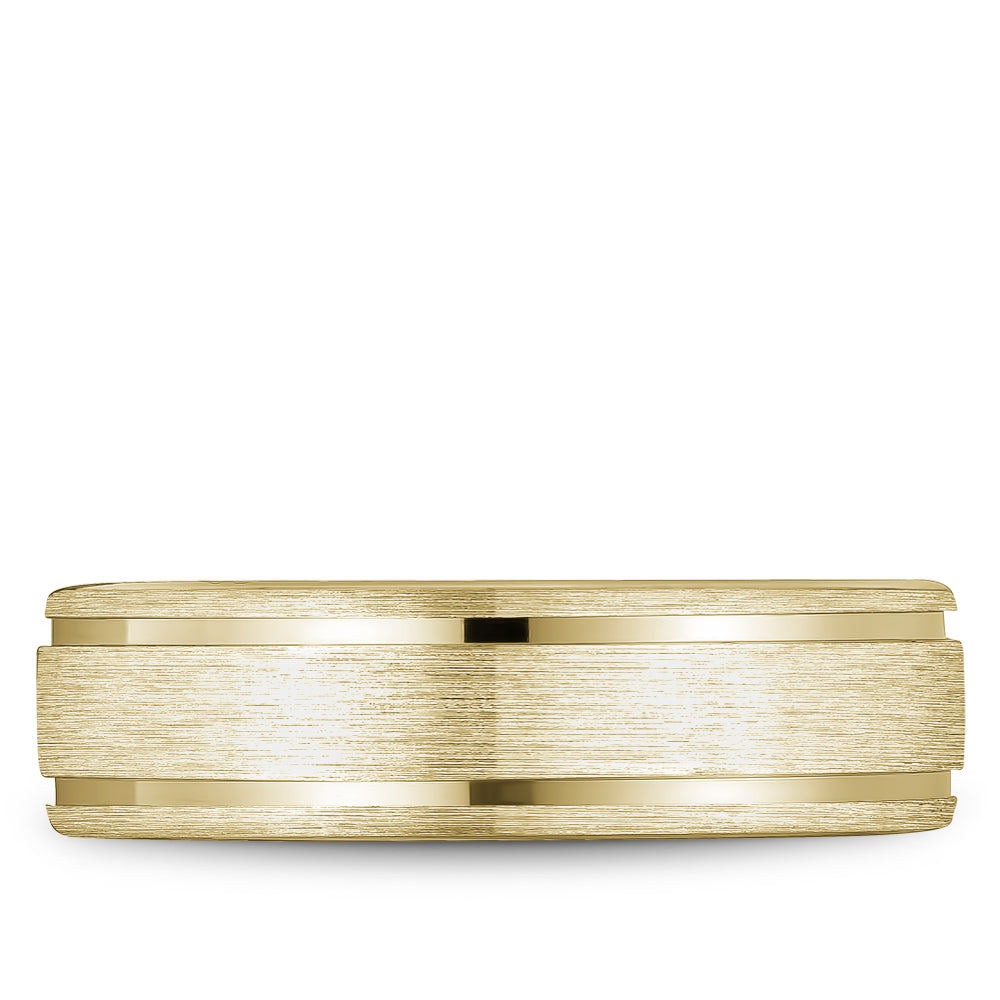 Bleu Royale Legacy Wedding Band 6.50mm Yellow 14k Gold
