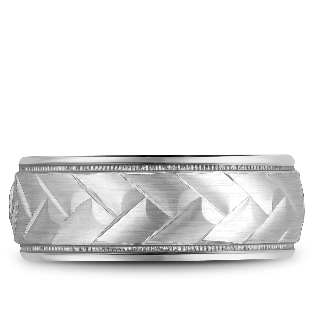 Bleu Royale Legacy Wedding Band 8.50mm Platinum