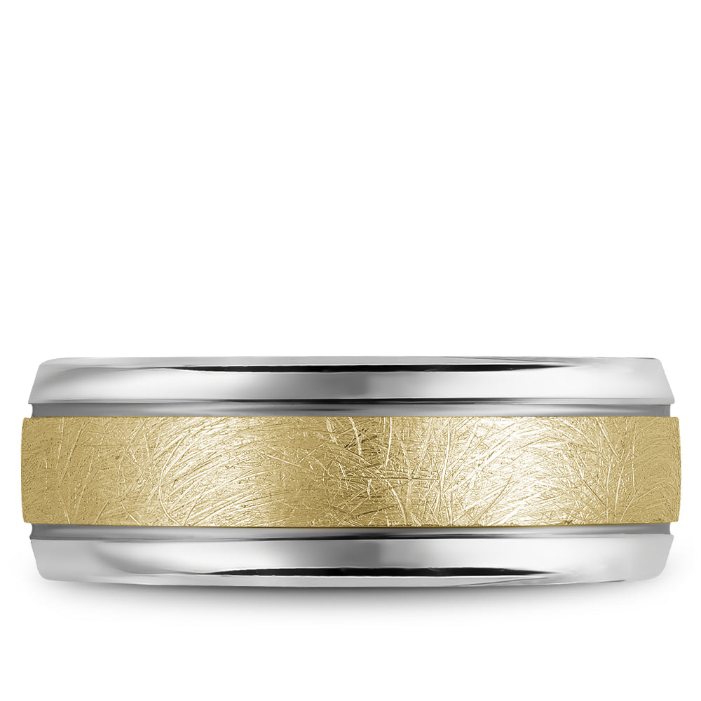 Bleu Royale Legacy Wedding Band 8.50mm Y&W 14k Gold