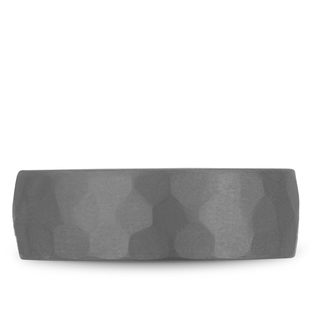 Bleu Royale Wedding Band 8.00mm 18k/Tantalum