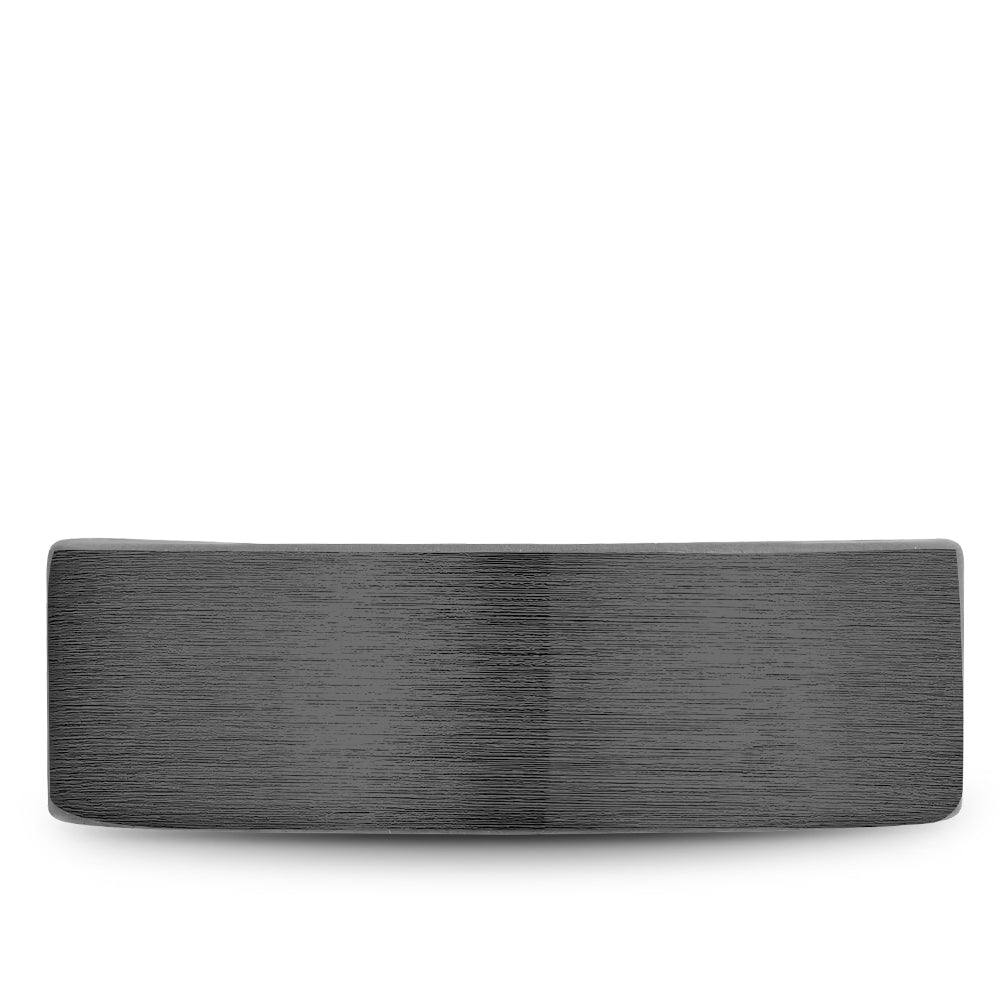 Bleu Royale Wedding Band 7.00mm 18k/Tantalum