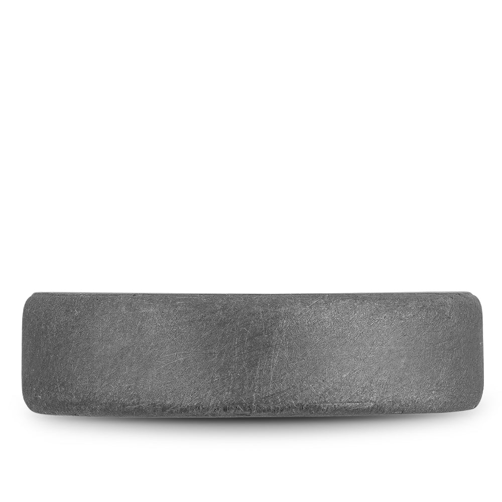 Bleu Royale Wedding Band 6.00mm 14k/Tantalum