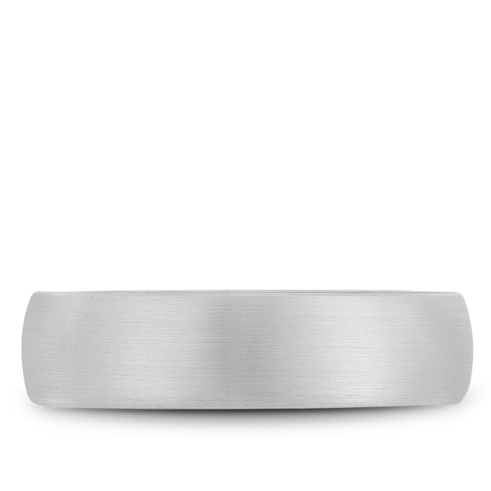 Bleu Royale Wedding Band 6.00mm 14k/Tantalum