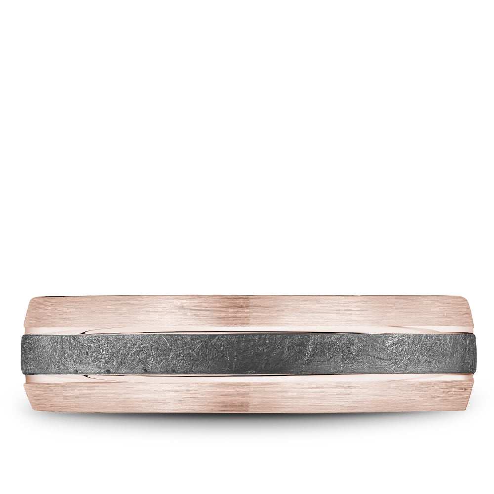 Bleu Royale Wedding Band 6.00mm 18k/Tantalum