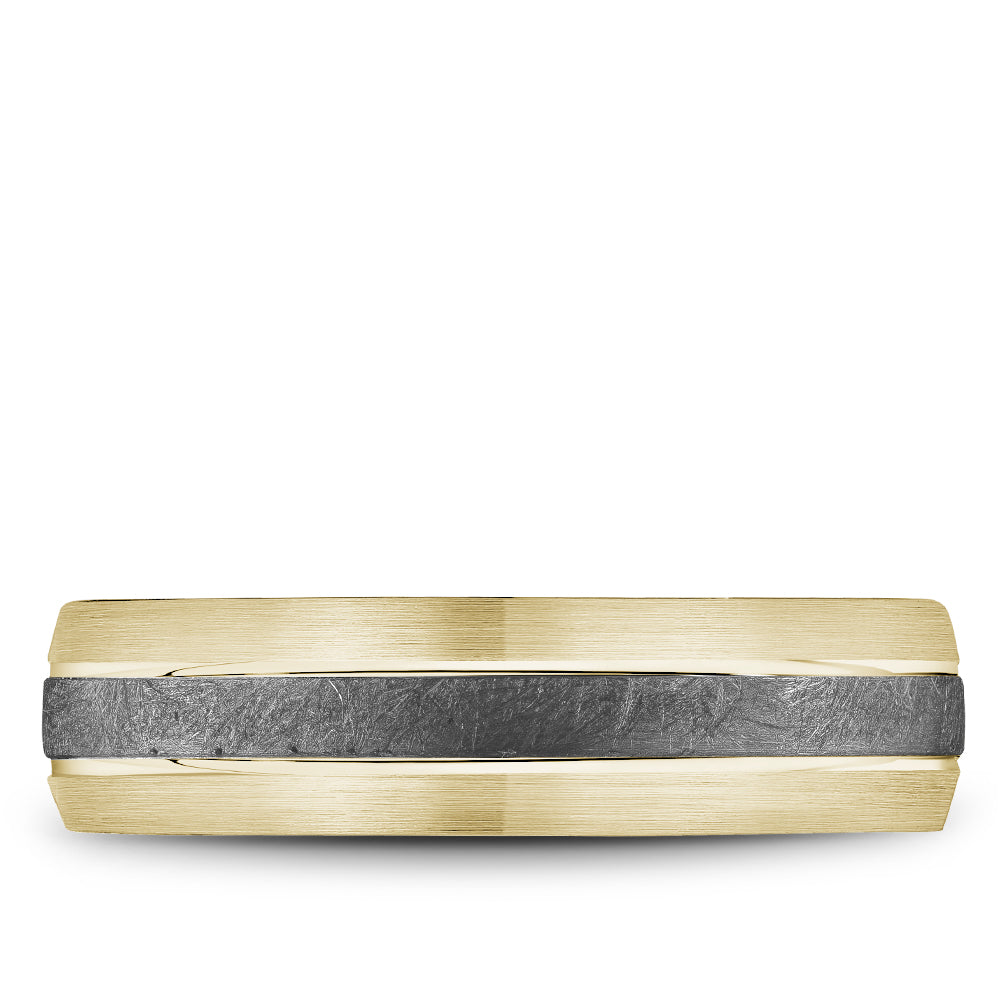 Bleu Royale Wedding Band 6.00mm 14k/Tantalum