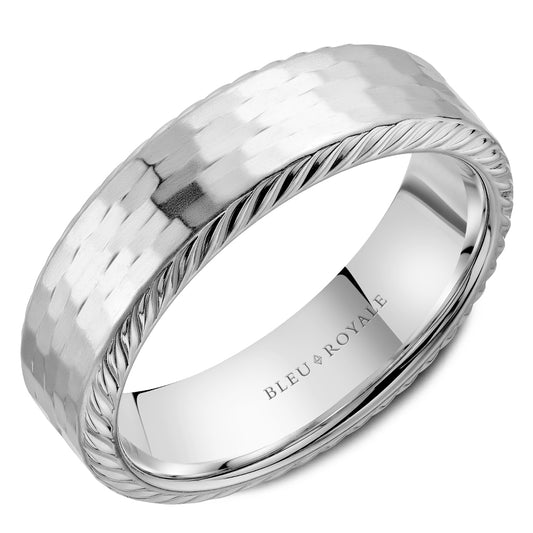 Bleu Royale Legacy Wedding Band 6.50mm Platinum