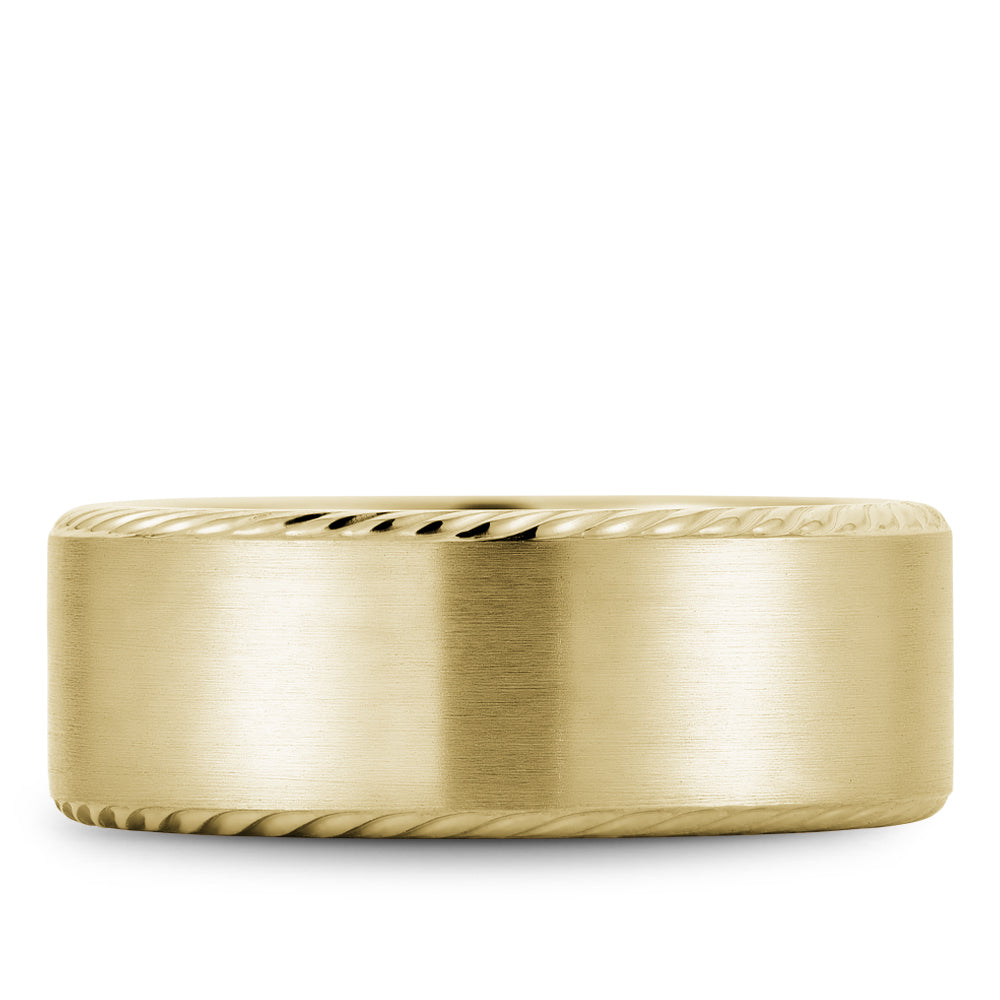 Bleu Royale Legacy Wedding Band 8.50mm Yellow 14k Gold