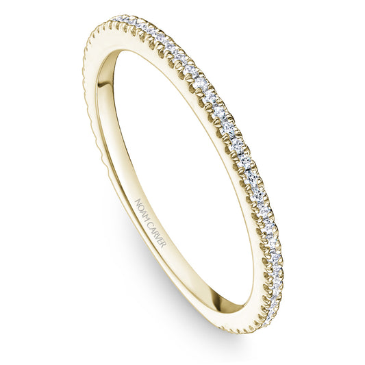 Noam Carver Stackable Yellow 18k Gold With 46 RD TCW 0.14ct