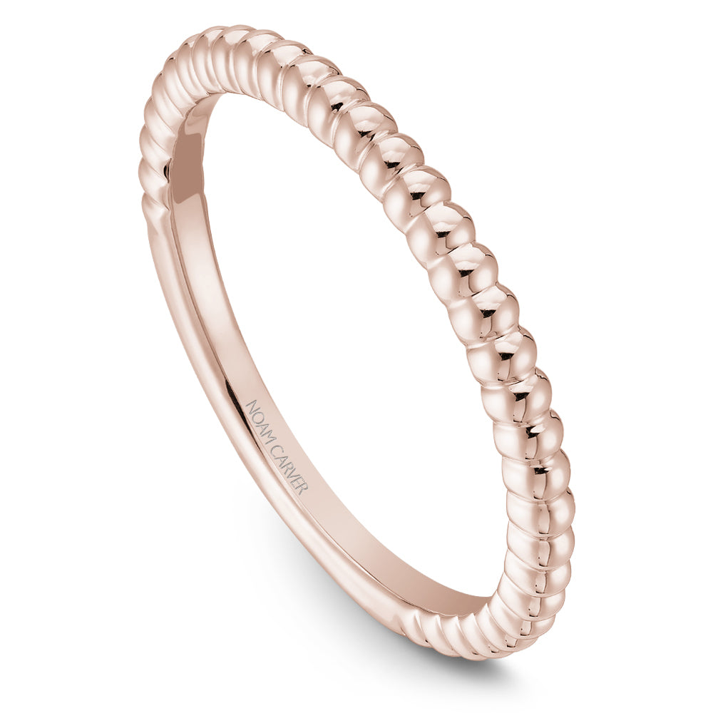 Noam Carver Stackable Rose 14k Gold