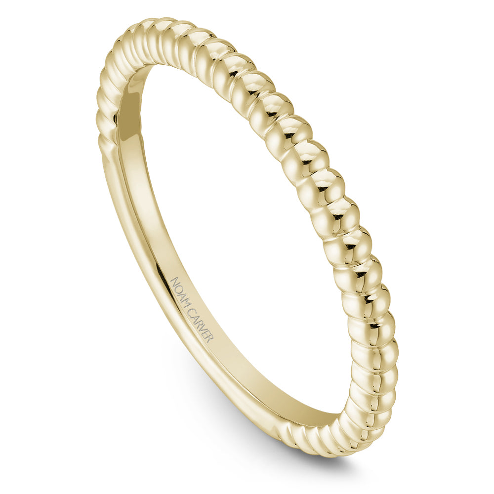 Noam Carver Stackable Yellow 18k Gold