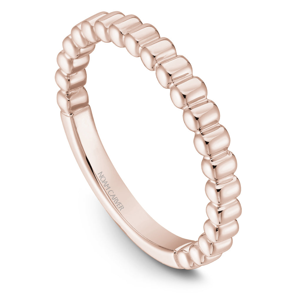 Noam Carver Stackable Rose 18k Gold