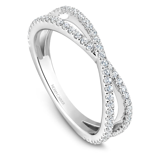 Noam Carver Stackable Platinum With 71 RD TCW 0.43ct