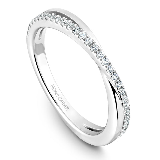 Noam Carver Stackable Platinum With 37 RD TCW 0.22ct