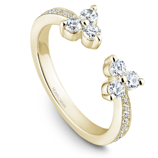 Noam Carver Stackable Yellow 14k Gold With 32 RD TCW 0.56ct